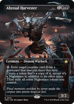 Abyssal Harvester (Borderless) - 316 (Normal, R)