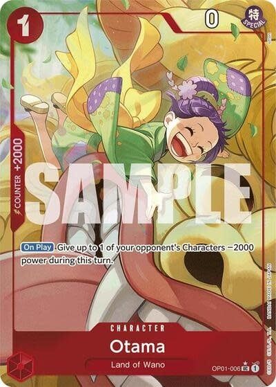 Otama (Alternate Art) - OP01-006 (Foil, UC)