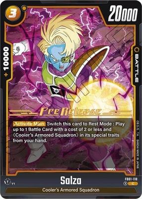 Salza - FB01-118 (Pre-Release Event) (Normal, Common)