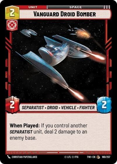 Vanguard Droid Bomber - 160/257 (Normal, Common)