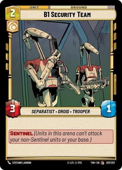 B1 Security Team - 207/257 (Normal, Common)