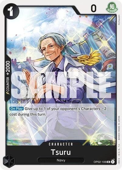 Tsuru (Reprint) - OP02-106 (Normal, UC)