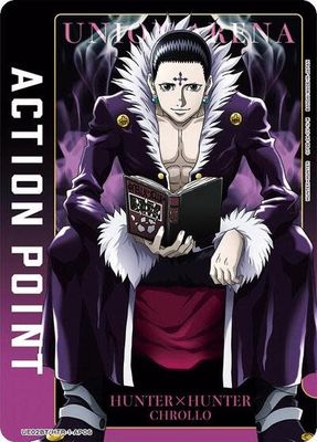 Action Point Card (AP06) (Chrollo) - UE02BT/HTR-1-AP06 (Normal, Action Point)