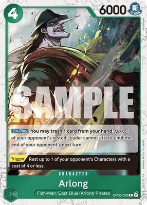 Arlong (Jolly Roger Foil) - OP06-023 (Foil, R)