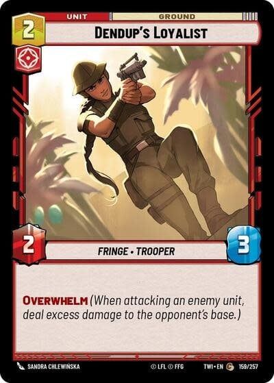 Dendup&#39;s Loyalist - 159/257 (Foil, Common)