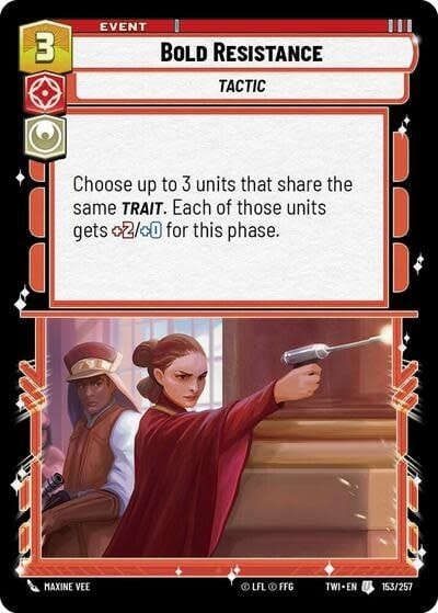 Bold Resistance - 153/257 (Normal, Uncommon)
