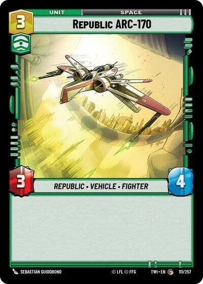 Republic ARC-170 - 111/257 (Normal, Common)