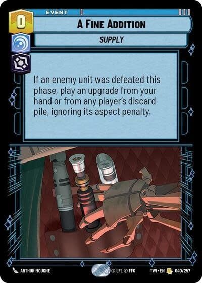 A Fine Addition - 040/257 (Normal, Rare)