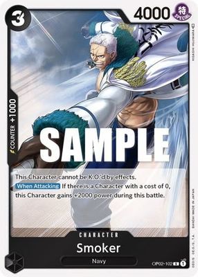 Smoker (102) - OP02-102 (Foil, R)
