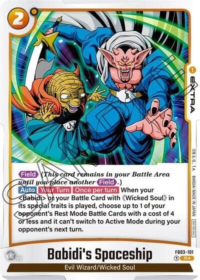 Babidi&#39;s Spaceship (Tournament Pack 04) (Promo) - FB03-101 (Holofoil, Rare)