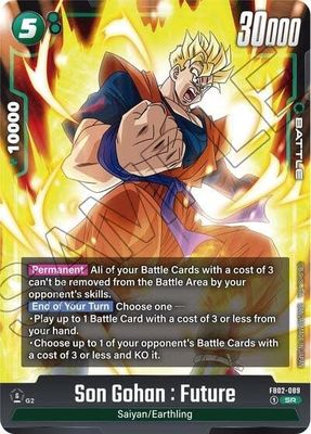 Son Gohan : Future - FB02-089 (Holofoil, Super Rare)