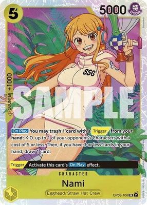 Nami - OP08-106 (Foil, SR)