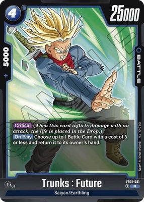 Trunks : Future - FB01-051 (Holofoil, Rare)
