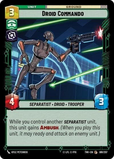 Droid Commando - 081/257 (Normal, Common)