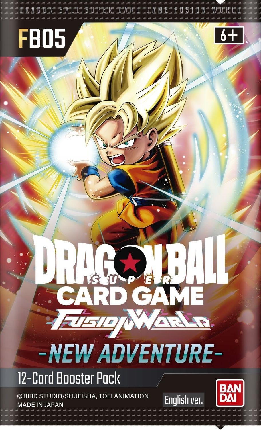 Dragon Ball Super Fusion World - New Adventure Booster Pack