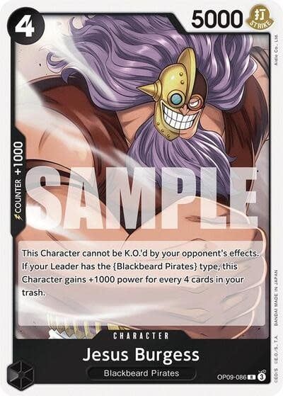 Jesus Burgess - OP09-086 (Foil, R)