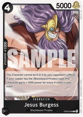 Jesus Burgess - OP09-086 (Foil, R)