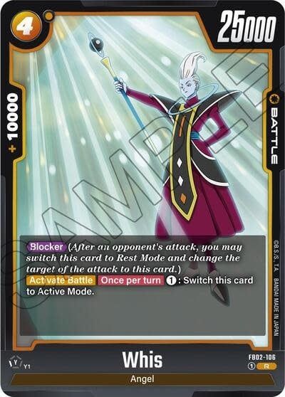 Whis - FB02-106 (Holofoil, Rare)