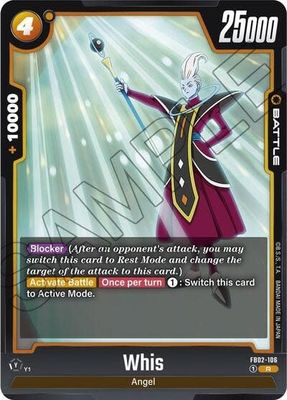 Whis - FB02-106 (Holofoil, Rare)