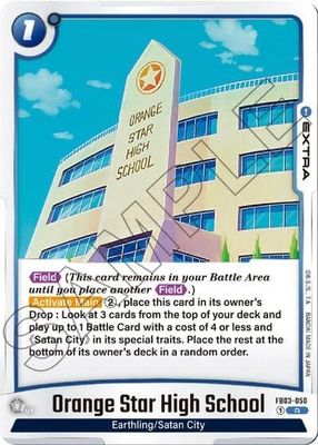 Orange Star High School - FB03-050 (Holofoil, Rare)