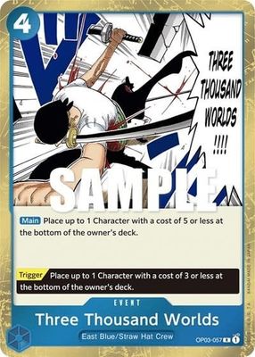 Three Thousand Worlds - OP03-057 (Foil, R)