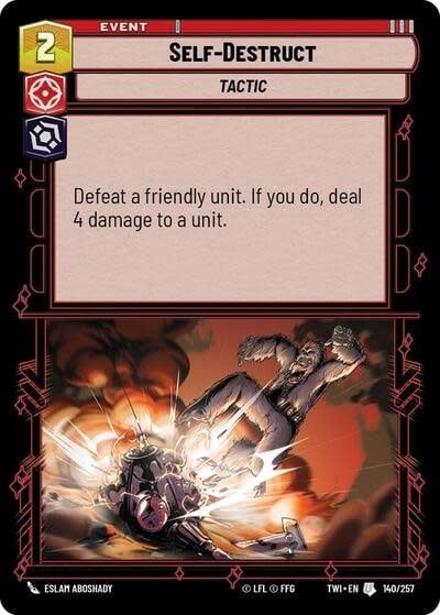 Self-Destruct - 140/257 (Normal, Uncommon)