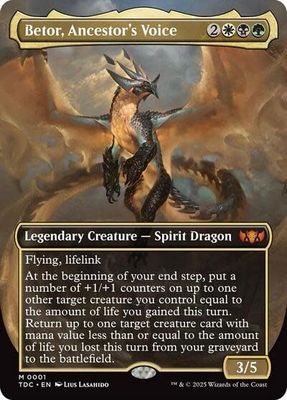Betor, Ancestor&#39;s Voice (Borderless) - 1 (Normal, M)