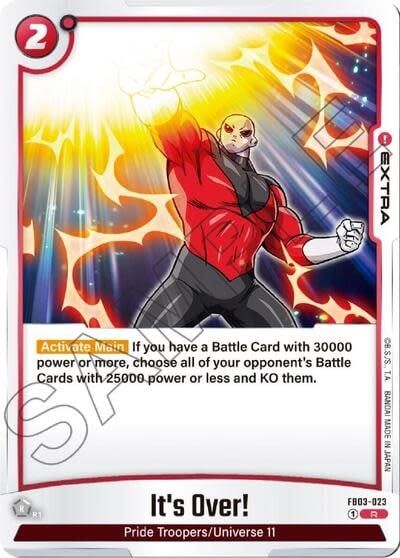 It&#39;s Over! - FB03-023 (Holofoil, Rare)