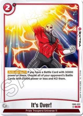 It&#39;s Over! - FB03-023 (Holofoil, Rare)