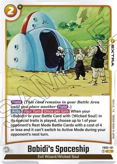 Babidi&#39;s Spaceship - FB03-101 (Holofoil, Rare)