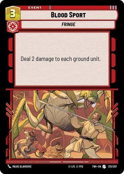 Blood Sport - 173/257 (Normal, Uncommon)