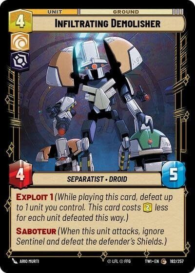 Infiltrating Demolisher - 182/257 (Normal, Common)