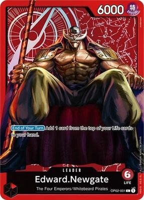 Edward.Newgate (Special Goods Set -Former Four Emperors-) - OP02-001 (Foil, L)
