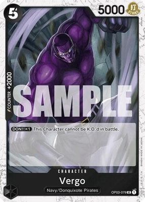 Vergo (Jolly Roger Foil) - OP03-079 (Foil, UC)