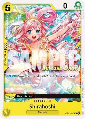 Shirahoshi (ST15 - ST20 Release Event Pack) - OP03-116 (Normal, UC)