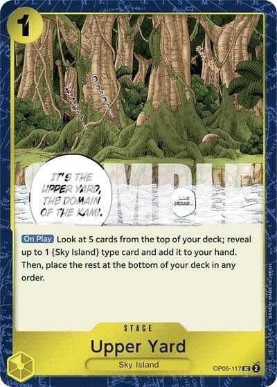 Upper Yard (Jolly Roger Foil) - OP05-117 (Foil, UC)