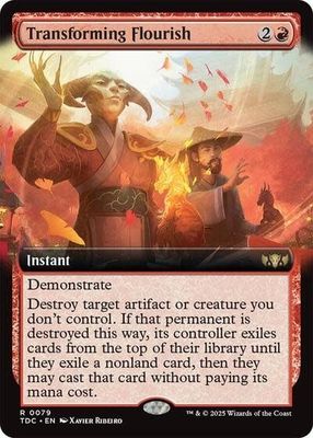 Transforming Flourish (Extended Art) - 79 (Normal, R)