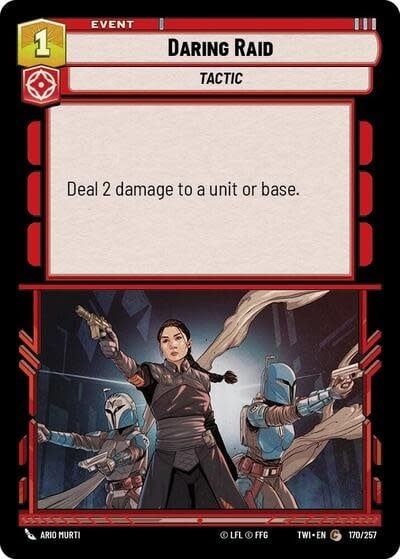 Daring Raid - 170/257 (Normal, Common)