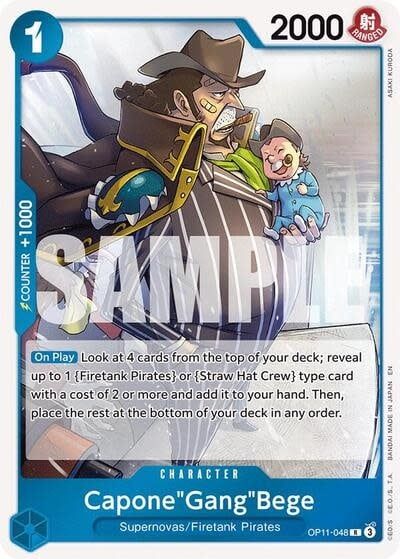 Capone&quot;Gang&quot;Bege (048) - OP11-048 (Foil, R)