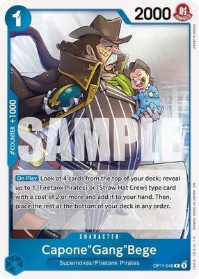 Capone&quot;Gang&quot;Bege (048) - OP11-048 (Foil, R)