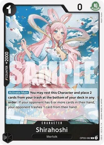 Shirahoshi (OP05-082) (Reprint) (Foil, R)