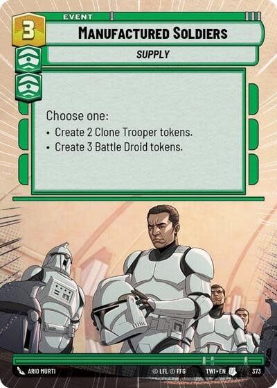 Manufactured Soldiers (Hyperspace) - 373 (Normal, Uncommon)