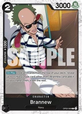 Brannew (Jolly Roger Foil) - OP03-089 (Foil, R)