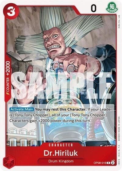 Dr.Hiriluk - OP08-016 (Foil, R)