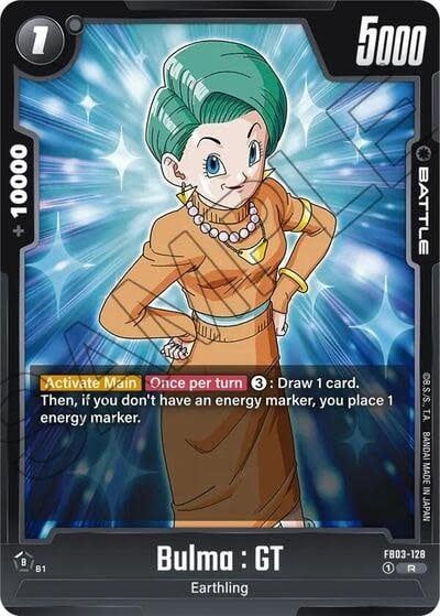 Bulma : GT - FB03-128 (Holofoil, Rare)