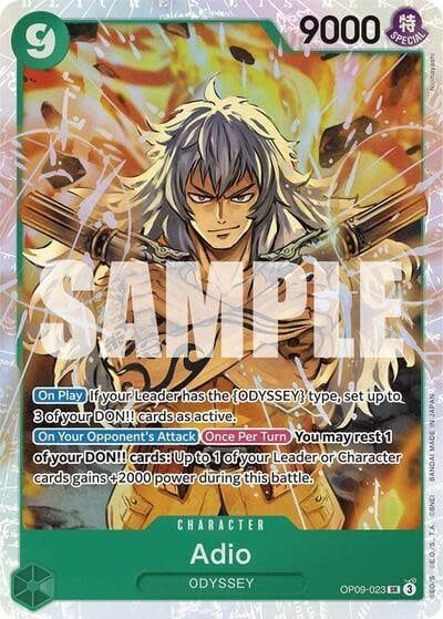 Adio - OP09-023 (Foil, SR)