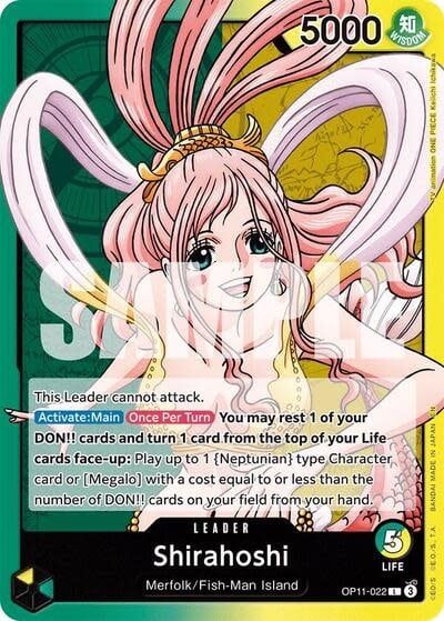 Shirahoshi (022) - OP11-022 (Normal, L)
