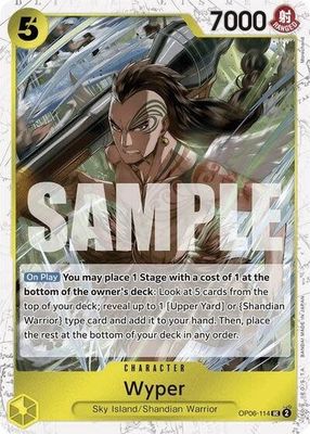 Wyper (Jolly Roger Foil) - OP06-114 (Foil, UC)