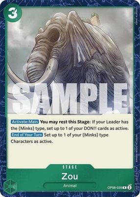 Zou - OP08-039 (Foil, R)