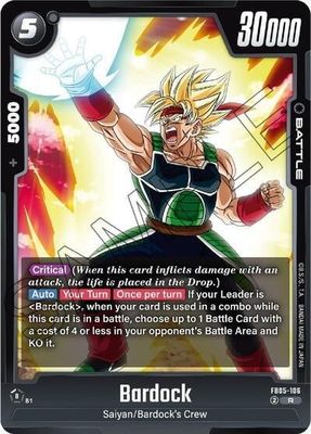 Bardock - FB05-106 (Holofoil, Rare)